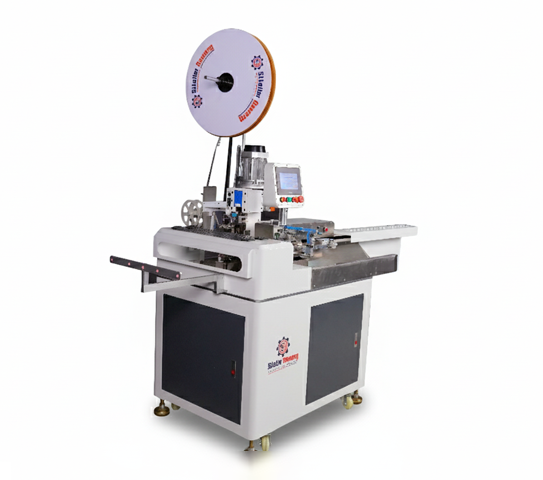Fully automatic Five Wire cutting and One side Crimping second Side Twisting & Tinning Machine (0.3 to 2.5 sq mm)