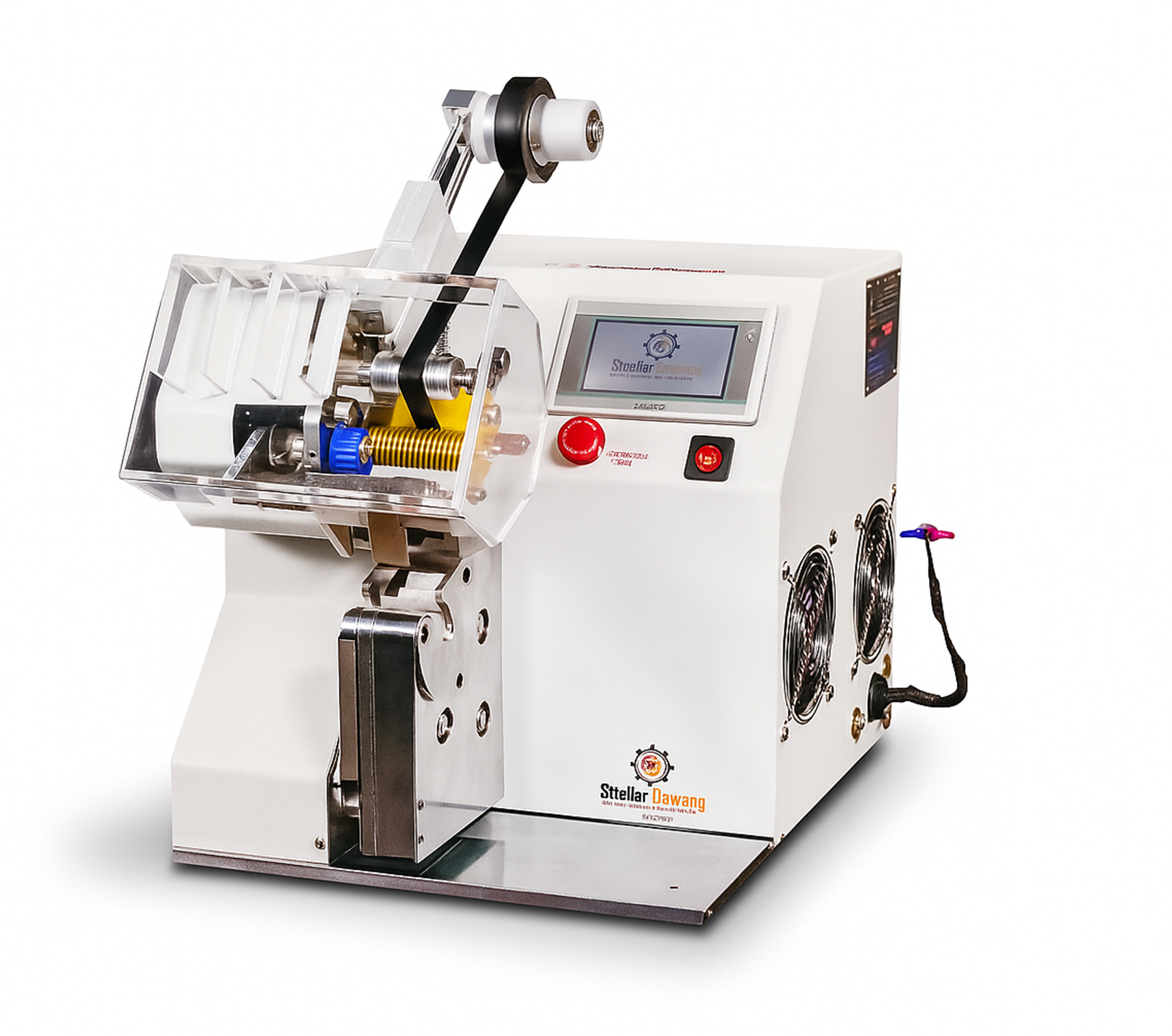 Compact joint harness taping machine