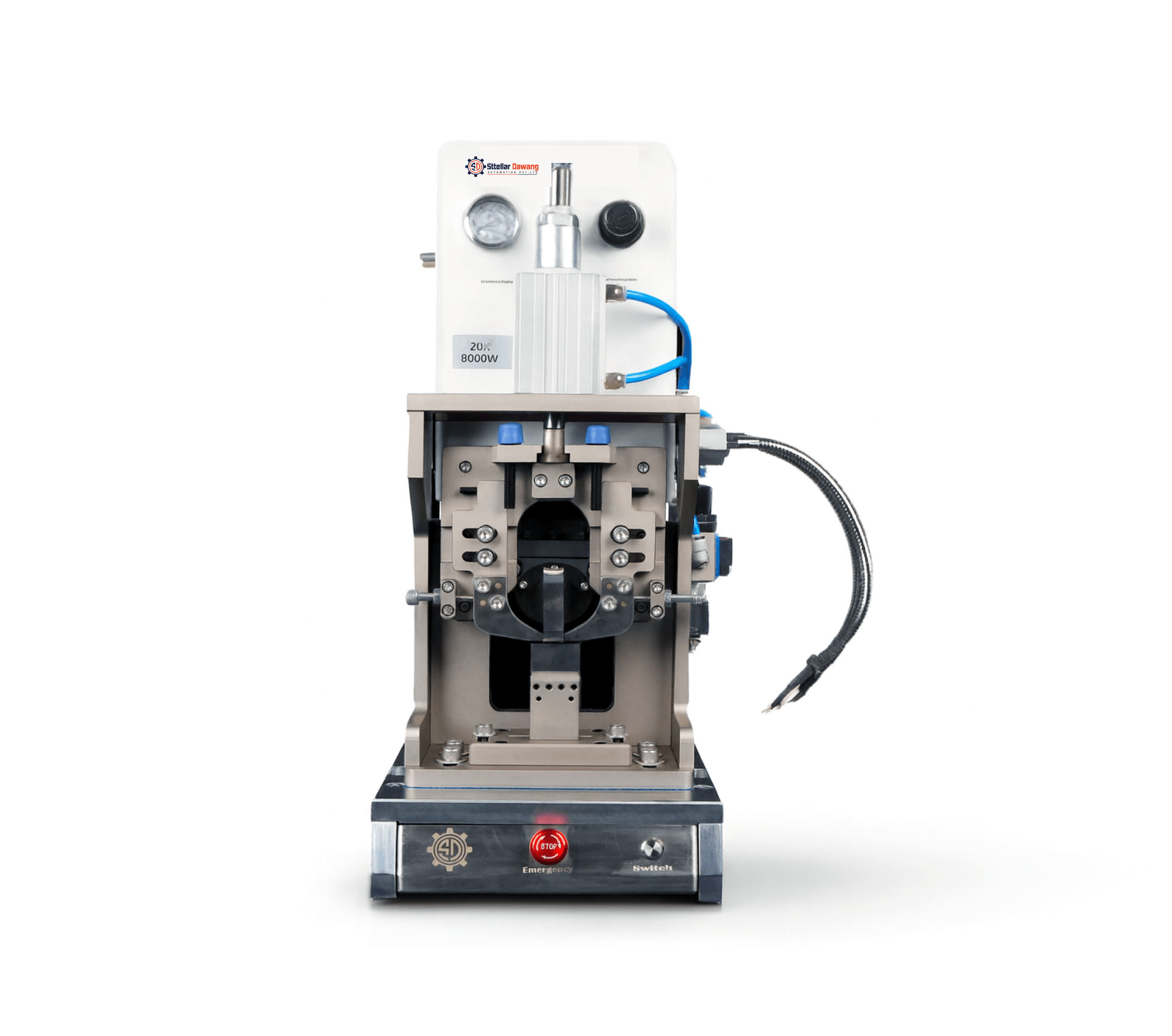 Ultrasonic Cable / metal welding machine wire splicer 6000W Wire size range:3-40mm2