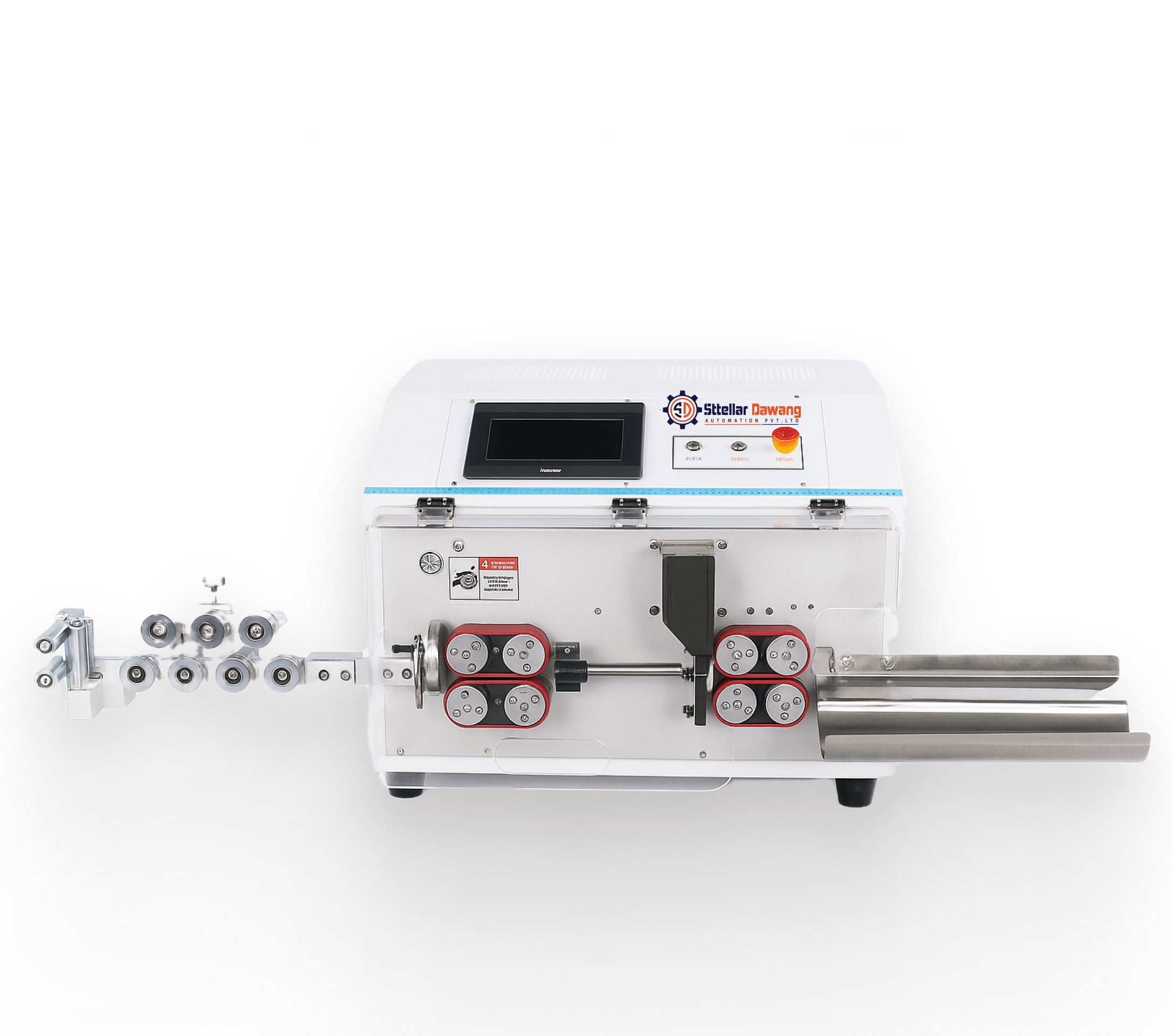 Automatic 2/8 Core Flat Cable and  Round sheathed cable Cutting & Stripping Machines 